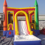 inflatable water slide